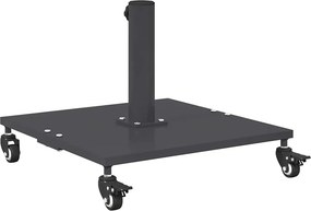 vidaXL Βάση ομπρέλας Σκούρο Γκρι 45 x 45 x 31,5 εκ.