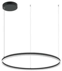 Κρεμαστό Φωτιστικό Οροφής LED 83W IP20 Zambelis-20264-Μαύρο 20264