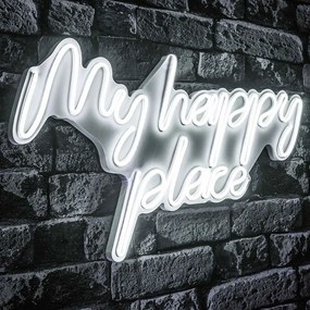 Διακοσμητικό Φωτιστικό Τοίχου My Happy Place 395NGR2490 55x2x31cm Led 36W White Wallity