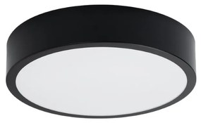 Sollux Φωτιστικό οροφής ONYX 30 μαύρο LED 3000K,Αλουμίνιο,1x23W