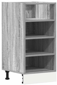 Κάτω ντουλάπι γκρι Sonoma 40x44,5x81,5 cm Κατασκευασμένο ξύλο - Γκρι