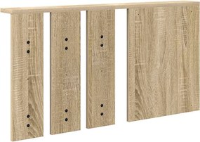 vidaXL Τοίχου Κρεμάστρα Sonoma Δρυς 85 x 10 x 45 εκ.