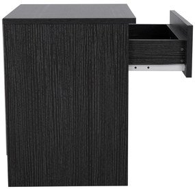 Κομοδίνο με 1 συρτάρι Laney Zebrano 45x35,5x47Υ εκ. 45x35.5x47 εκ.