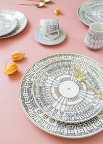 Service Plate Set (6 Pieces) DNR0080 Multicolor