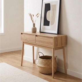 ΚΟΝΣΌΛΕΣ &amp; ΜΠΟΥΦΈΔΕΣ (ΈΠΙΠΛΑ ΕΙΣΌΔΟΥ) CONSOLE 2 DRAWERS  ABANA FIVE 193548