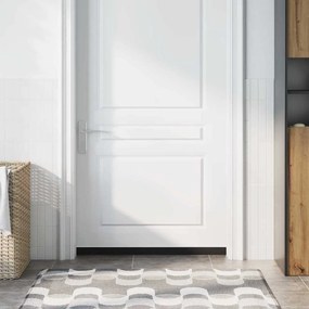 vidaXL Σφραγίδες πόρτας με βούρτσες που προσαρτώνται 12 pcs Λευκό