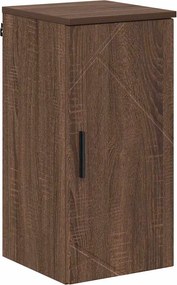 vidaXL Ντουλάπι Μπάνιου Καφέ δρυς 30 x 31,5 x 61 εκ