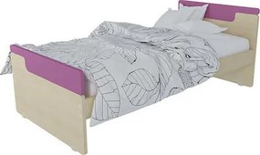 Παιδικό Κρεβάτι Ξύλινο Ημίδιπλο Για Στρώμα 110x200cm Alfa Set Palmosh