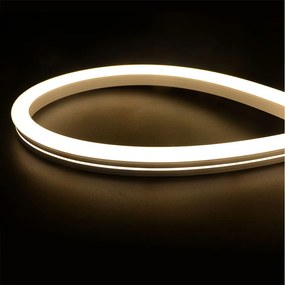 Αδιάβροχη LED Neon Flex 24V 6.5W 10m IP68 Θερμό Λευκό V-TAC 2612