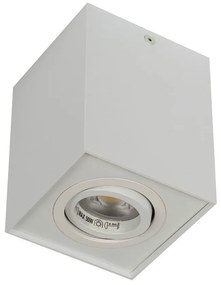 Φωτιστικό Οροφής - Σποτ White 96x96x125mm VK/03005/W VKLed Aluminium