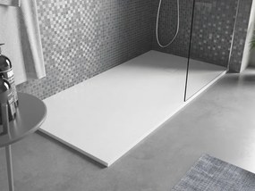 Mexen Bert ορθογώνιος δίσκος ντους SMC 160 x 80 cm, λευκός - 4K108016