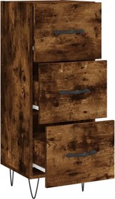 vidaXL Ντουλάπι Καπνιστή Δρυς 34,5 x 34 x 90 εκ. Επεξεργασμένο Ξύλο