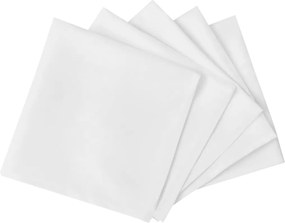 Πετσέτες Φαγητού 10 τεμ. Λευκές 50 x 50 εκ.