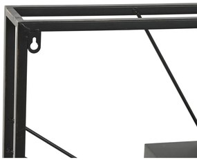 Ρολόι Τοίχου Home ESPRIT Μαύρο Χρυσό Μέταλλο Κρυστάλλινο 80 x 8 x 80 cm