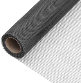 vidaXL Πλέγμα / Σήτα Μαύρο 80 x 500 εκ. από Fiberglass