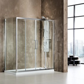 Συρόμενη πόρτα ντουζιέρας Devon Primus Plus Slider SLT II-157 - 161