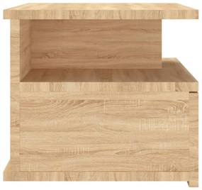 vidaXL Κομοδίνα Κρεμαστά 2 τεμ. Sonoma Δρυς 40x31x27 εκ. Επεξ. Ξύλο