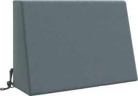 vidaXL Μαξιλάρι πλάτης SOEST 100% Πολυεστέρας Μπλε 60 x 20 x 40 cm