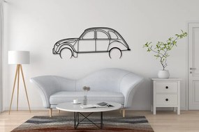 Σετ των 2 Intra απο ξύλο plywood 3mm-4mm πάχος Σχέδιο κοπής με λέιζερ αυτοκινήτου, διακόσμηση τοίχου αυτοκινήτου Δίασταση 15x15 cm INTRAFABR-109540547