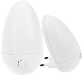Φωτιστικό Νυκτός Πρίζας LED 1.6W 6000K Λευκός 5910 Spotlight-5910-Λευκό 5910