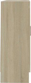 vidaXL Βιτρίνα Χρώμα Sonoma Δρυς 82,5 x 30,5 x 80 εκ. Επεξ. Ξύλο