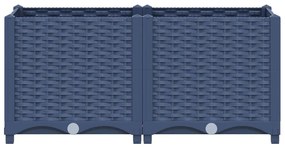 vidaXL Ζαρντινιέρα 80 x 40 x 38 εκ. από Πολυπροπυλένιο