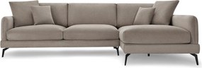 Maggie L-Shape Sofa Right Beige