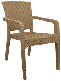 Outdoor Chair Desert Fylliana Beige 57,5x59,5x86 cm