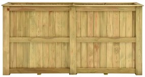 vidaXL Υπερυψωμένη Γλάστρα 196 x 50 x 100 εκ. Εμποτισμένο Ξύλο Πεύκου
