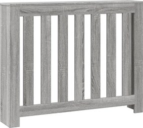 vidaXL Καπάκι Καλοριφέρ Γκρι Sonoma 104 x 20 x 82 cm