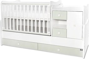 BED MINI MAX NEW 190/72 COLOUR WHITE/MILKY GREEN
