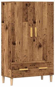 Ντουλάπι Παλιό ξύλο 70x31x115 cm Κατασκευασμένο ξύλο
