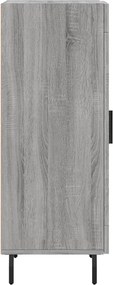 vidaXL Ντουλάπι Γκρι Sonoma 34,5x34x90 εκ. από Επεξεργασμένο Ξύλο