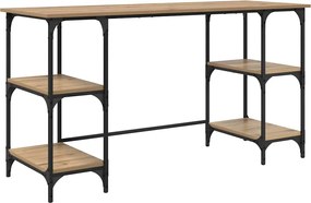 vidaXL Γραφείο Artisan Oak 140 x 50 x 75 εκ. Επεξεργασμένο ξύλο