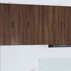 Κρεμαστό ντουλάπι κουζίνας με ράφι Καφέ δρυς 50 x 31 x 80 εκ.