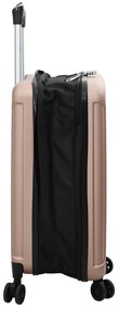 vidaXL Βαλίτσα Σκληρής Θήκης 20'' Ροζ Χρυσό 34x23x55.5 εκ. ABS