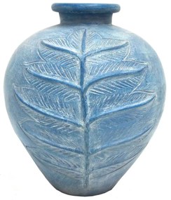 Πήλινο Βάζο-Πυθάρι C 7151 Blue Υ.55cm  Π.50cm  Β.20cm Πηλός