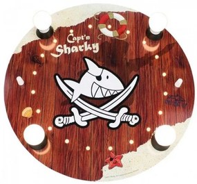 Φωτιστικό Οροφής Καφέ Capt'n Sharky 130858 Elobra 130858 Καφέ