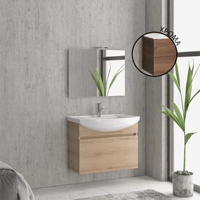KARAG NEW BIANA Βάση με συρτάρι Brown 8702 NEW BIANNA 80 KARAG 78x35x63cm KARAG-5206836630045