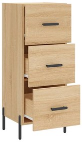 vidaXL Ντουλάπι Sonoma Δρυς 34,5x34x90 εκ. από Επεξεργασμένο Ξύλο