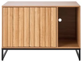 VEVOR Cat Litter Box Enclosure Furniture, 80 cm Hidden Litter Box Cabinet with Scratch Pad &amp; Storage, Waterproof Cat Washroom End Table Cat House, Fit Most of Litterbox, for Bedroom Living Room