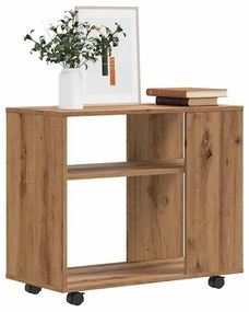 vidaXL Side Table Artisan Oak 70x35x55 cm Κατασκευασμένο ξύλο