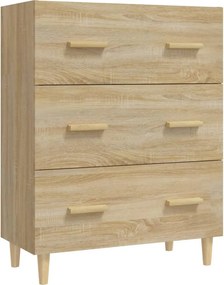 vidaXL Ντουλάπι Sonoma Δρυς 70 x 34 x 90 εκ. από Επεξεργασμένο Ξύλο