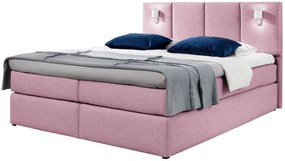 Επενδυμένο κρεβάτι Istria -Roz-200 x 200