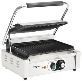 vidaXL Τοστιέρα Ραβδωτή Panini 2200 W 43 x 30,5 x 20 εκ.