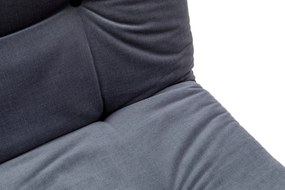 Πολυθρόνα-Κρεβάτι Γκρι MISA SMALL SOLO 78x70x85