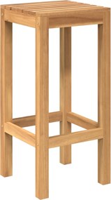vidaXL Σετ Μπαρ Εξωτερικού Χώρου 3 τμχ. Φυσικό 60 x 60 x 105 cm