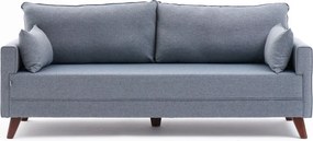 3-Seat Sofa Bella Soft Üçlü Koltuk - Blue Blue