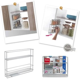 Ράφι Μπαχαρικών Metaltex In &amp; Out (28 x 6 x 22 cm)