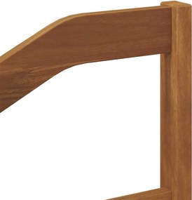 vidaXL Σετ Καναπέ Φυσικό Στερεό Ξύλο Ακακίας